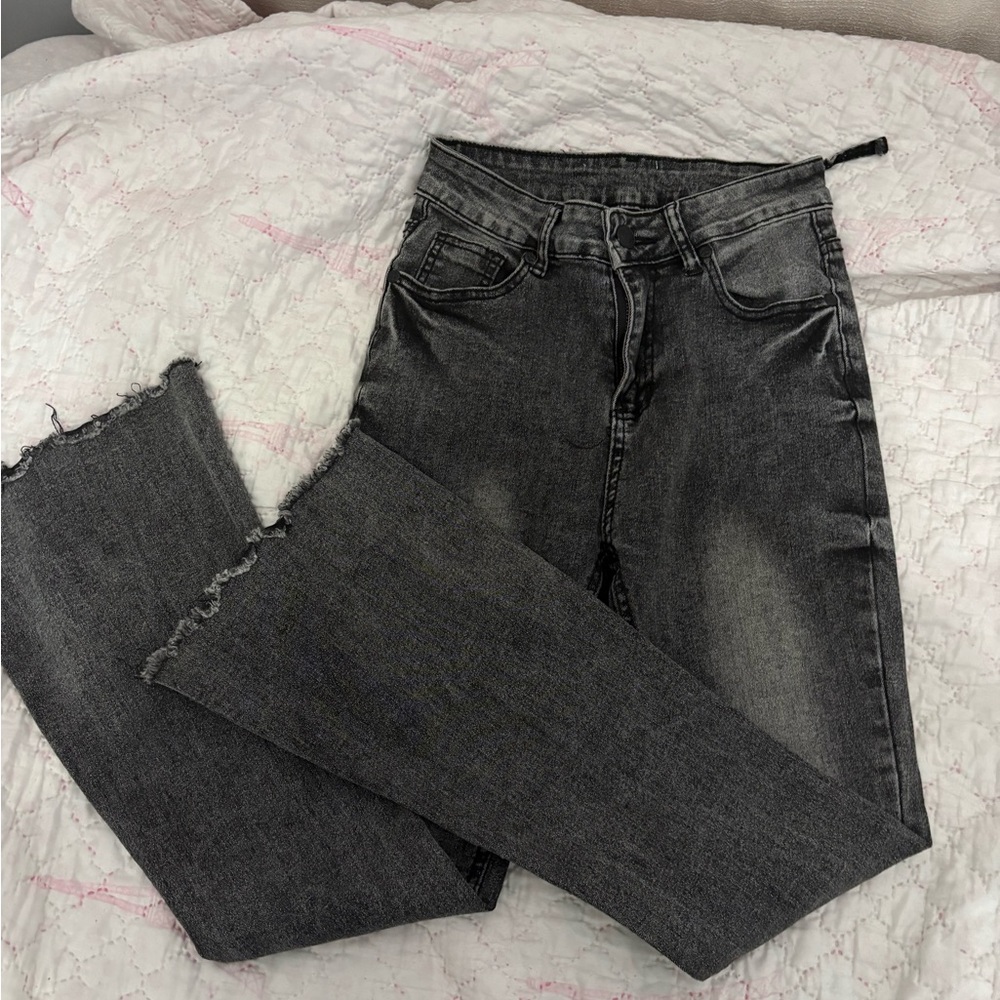 Stylish Black Flare Jeans for Women
